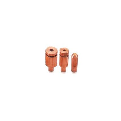 Cucrzr 20mm कॉपर स्पॉट वेल्डिंग इलेक्ट्रोड कैप प्रकार D ISO9001