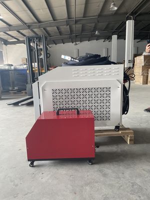 सीएनसी छोटे हैंडहेल्ड फाइबर लेजर वेल्डर मशीन पोर्टेबल 1500W