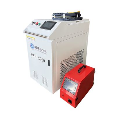 समन्वित मैनुअल कटिंग स्टील हैंडहेल्ड फाइबर लेजर बीम वेल्डर 1000w धातु के लिए