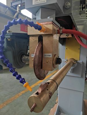 अर्ध स्वचालित Mfdc अनुदैर्ध्य स्वचालित सीम वेल्डिंग मशीन 160Kva